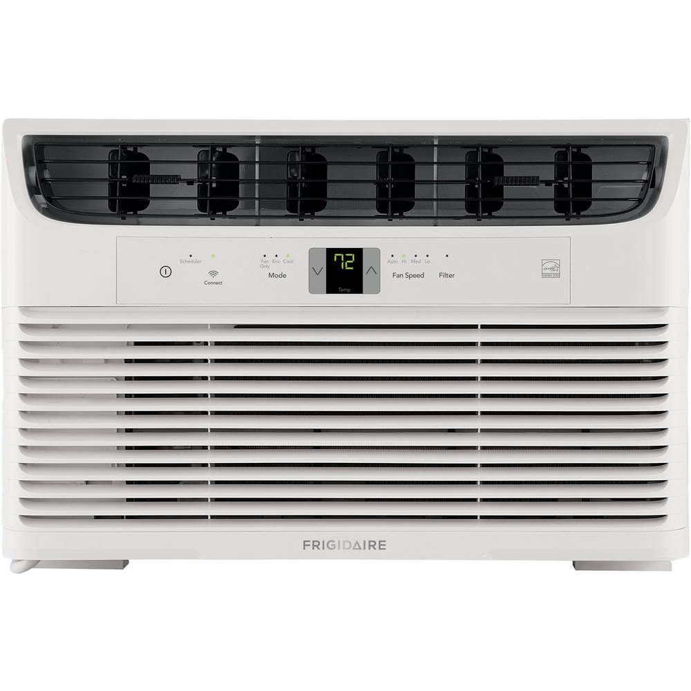 Frigidaire 6,000 BTU Window-Mounted Room Air Conditioner in White with Wi-Fi