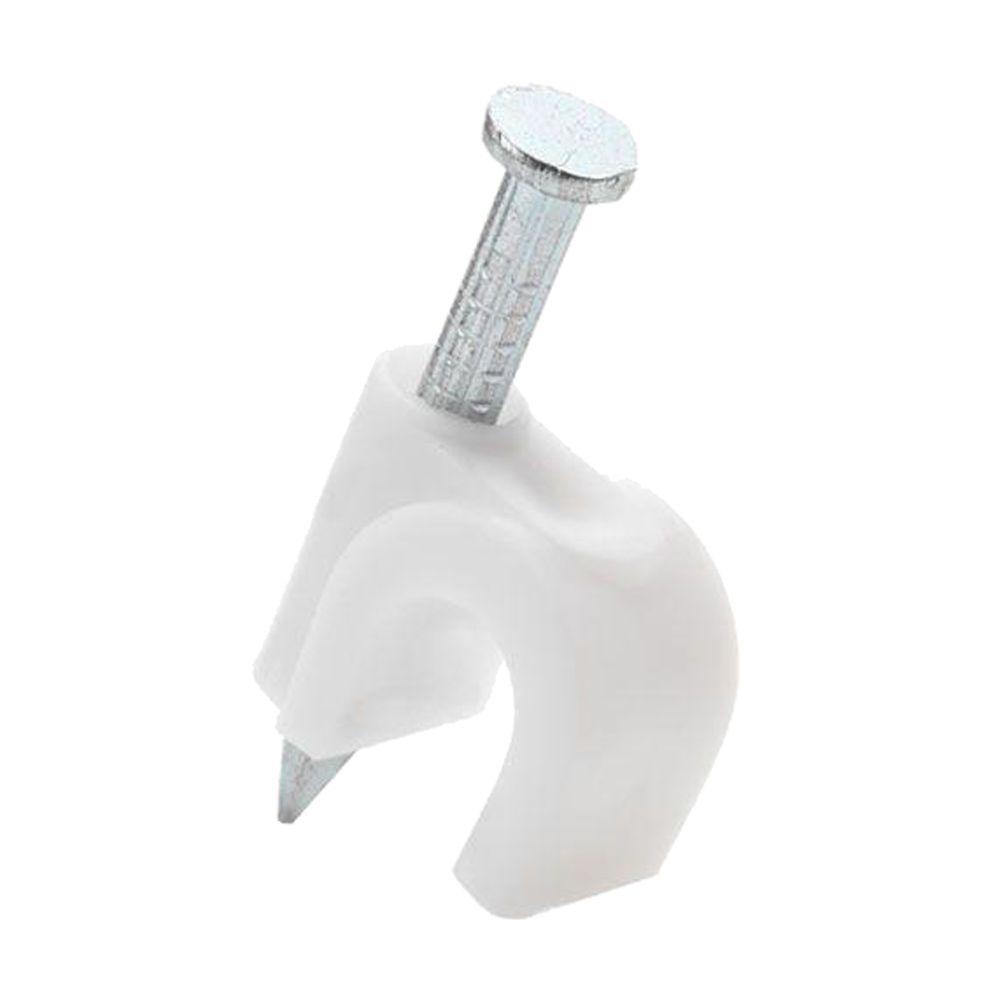 Commercial Electric Coaxial NailIn Clips, White (20Pack)Nail 20 Wh The Home Depot