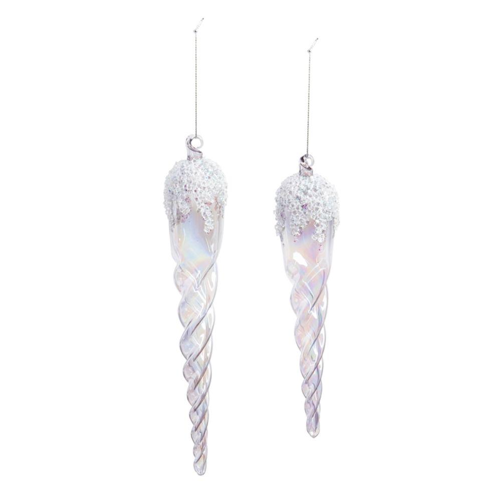 Icicle Christmas Tree Decorations Accessories Christmas