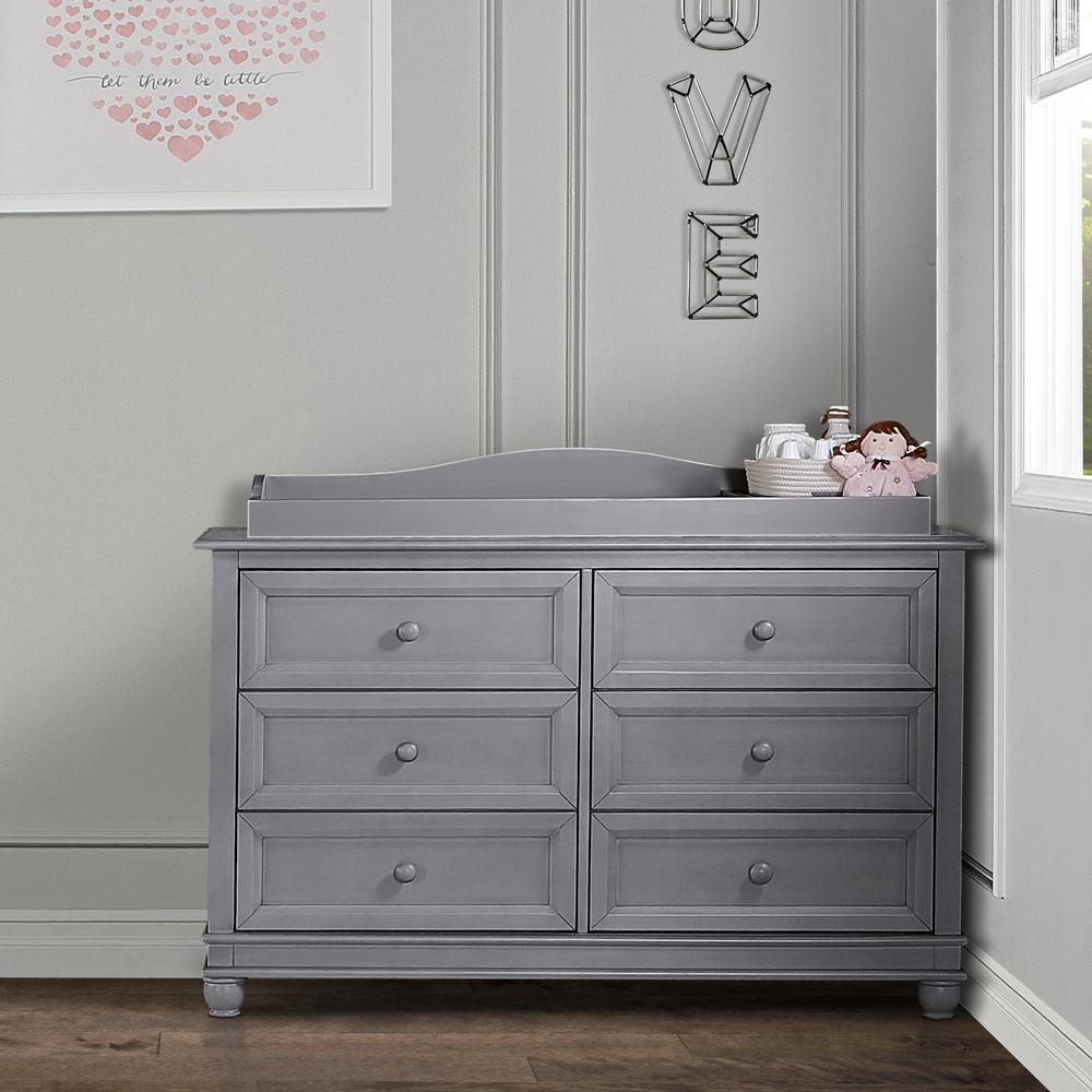 evolur dresser storm grey