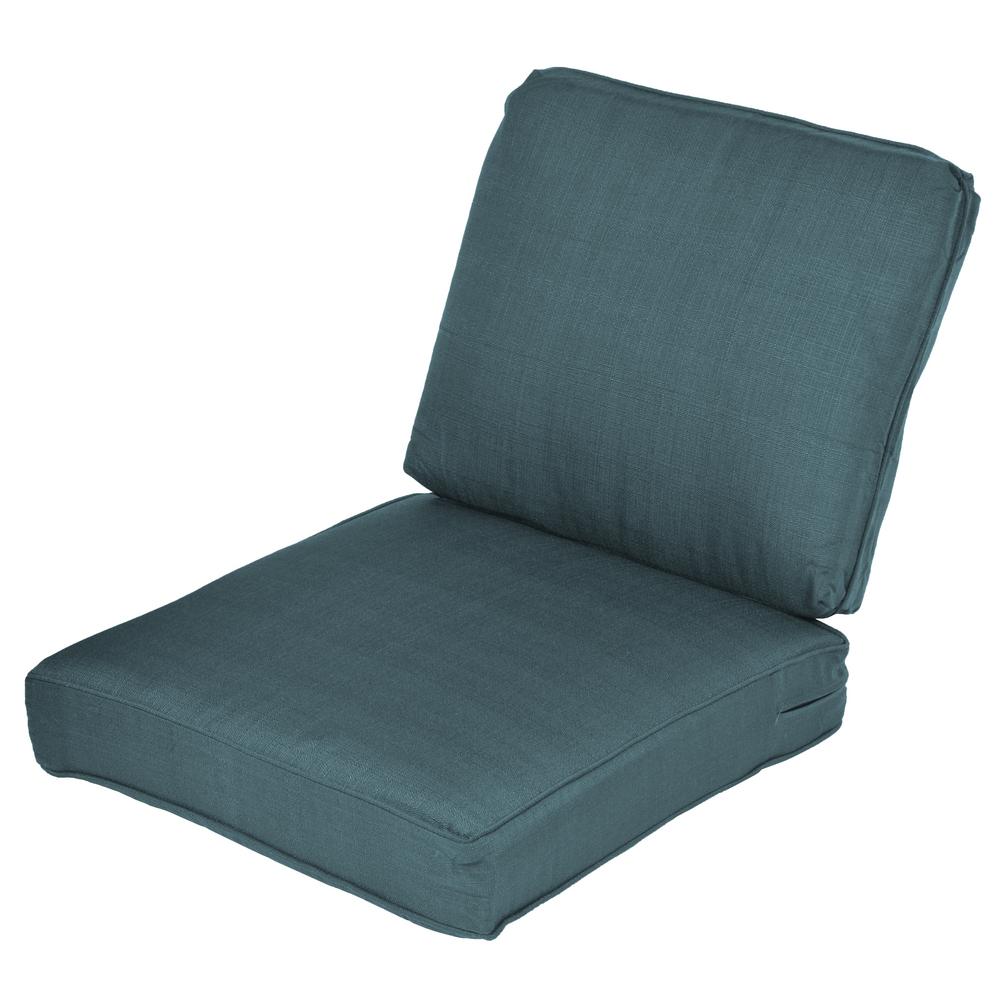 hampton bay sky blue cushions