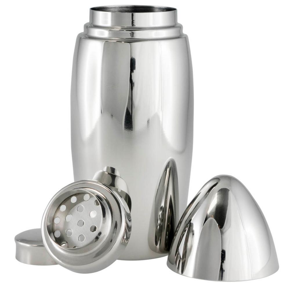 Visol Bullet 17 oz. Stainless Steel Cocktail ShakerVAC218 The Home Depot