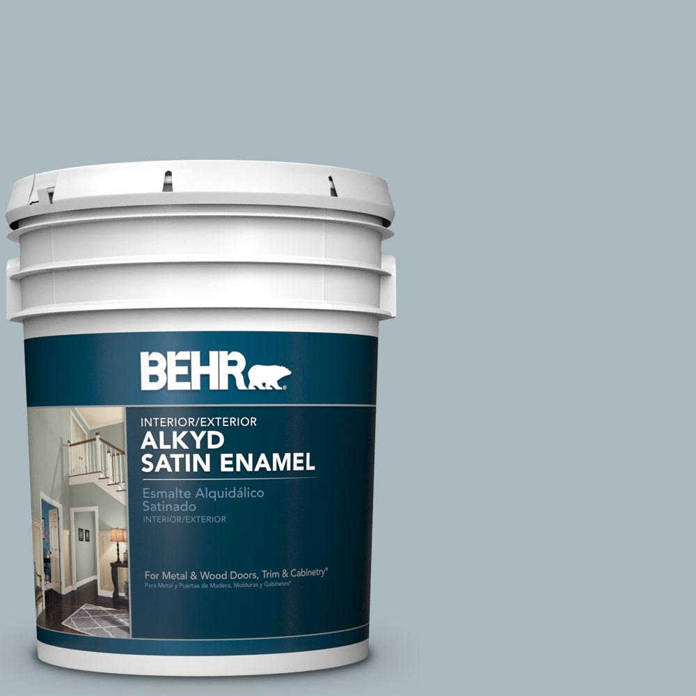 Behr 5 Gal 740e 3 Prelude Satin Enamel Alkyd Interiorexterior Paint