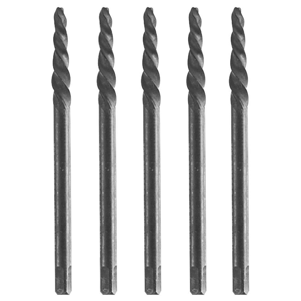 Bosch 5/64 in. 1 Spiral Flute Size and Thread Black Oxide Screw Extractors (5Pack)95785 The