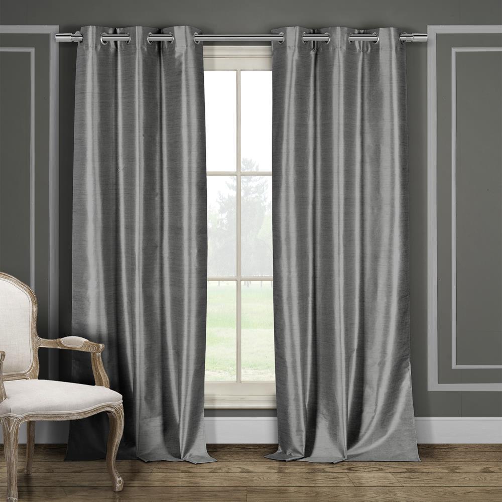 Duck River Bali 38 In X 96 In L Polyester Faux Silk Curtain