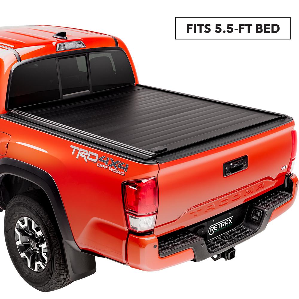 Retrax Pro Mx Tonneau Cover 07 19 Toyota Tundra Crewmax 5 6 Bed W Out Deck Rail System W Stake Pockets 80830 The Home Depot