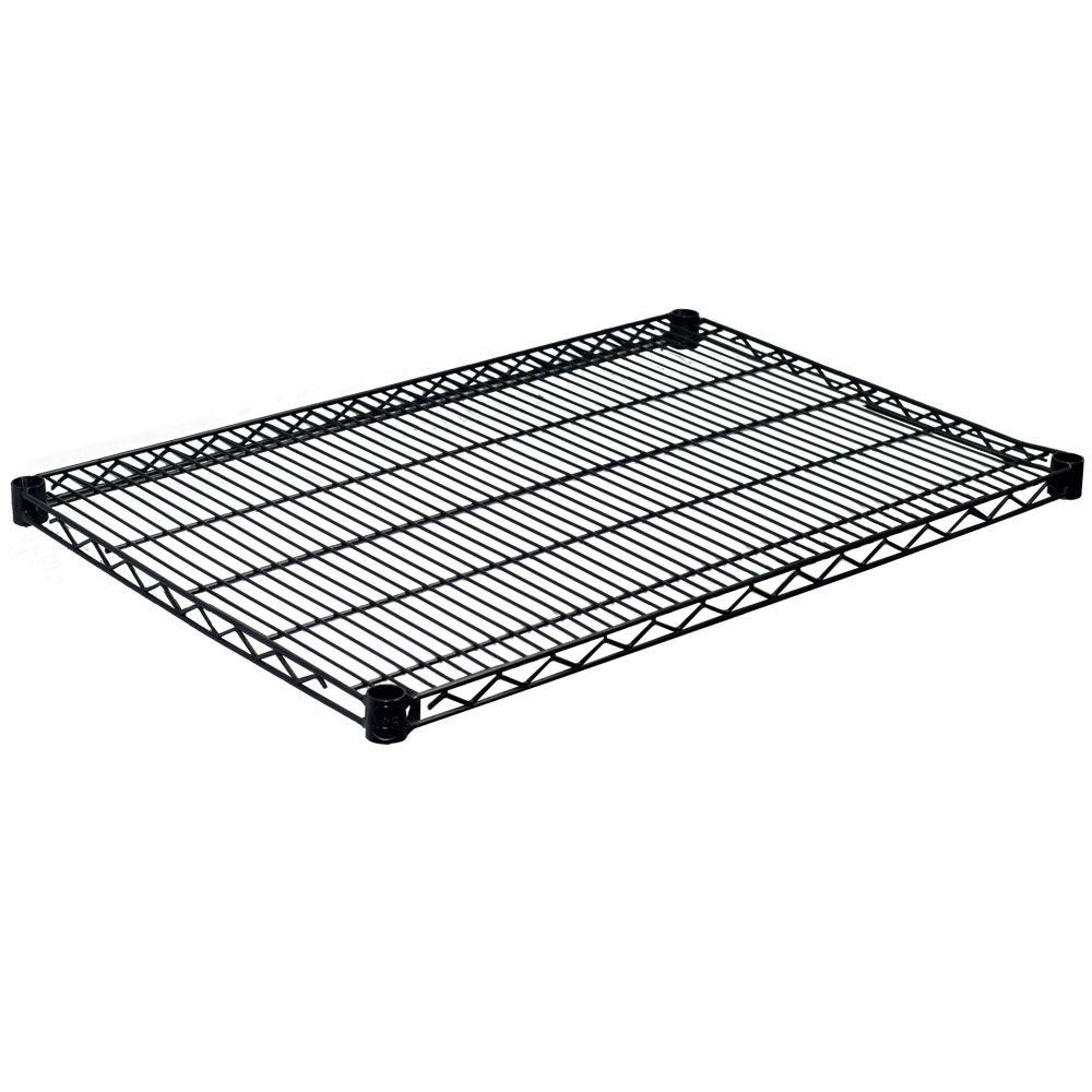 Storage Concepts 1.5 in. H x 36 in. W x 24 in. D Steel Wire Shelf in