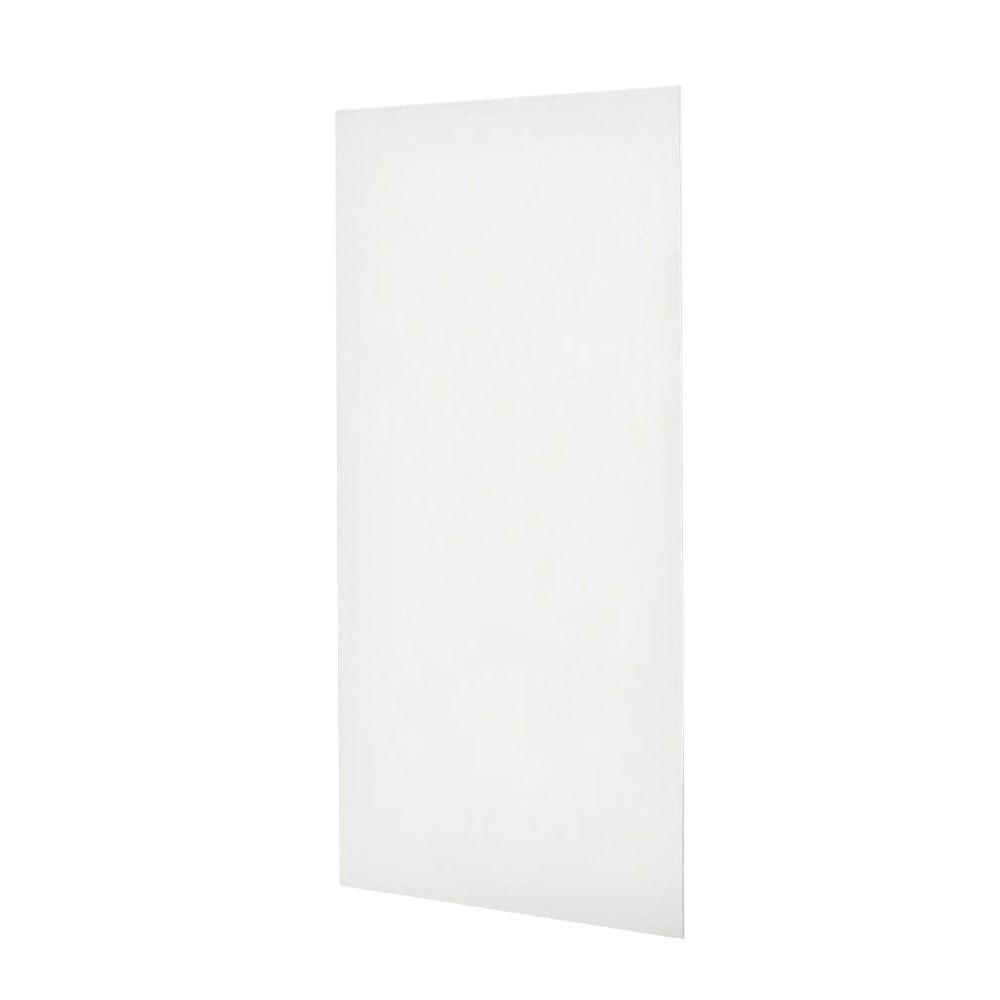 Swan 48 in. x 96 in. 1-piece Easy Up Adhesive Shower Wall Panel in ...