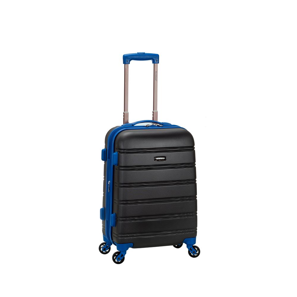 Rockland Melbourne 20 in. Expandable Carry on Hardside Spinner Luggage, Grey was $120.0 now $58.8 (51.0% off)