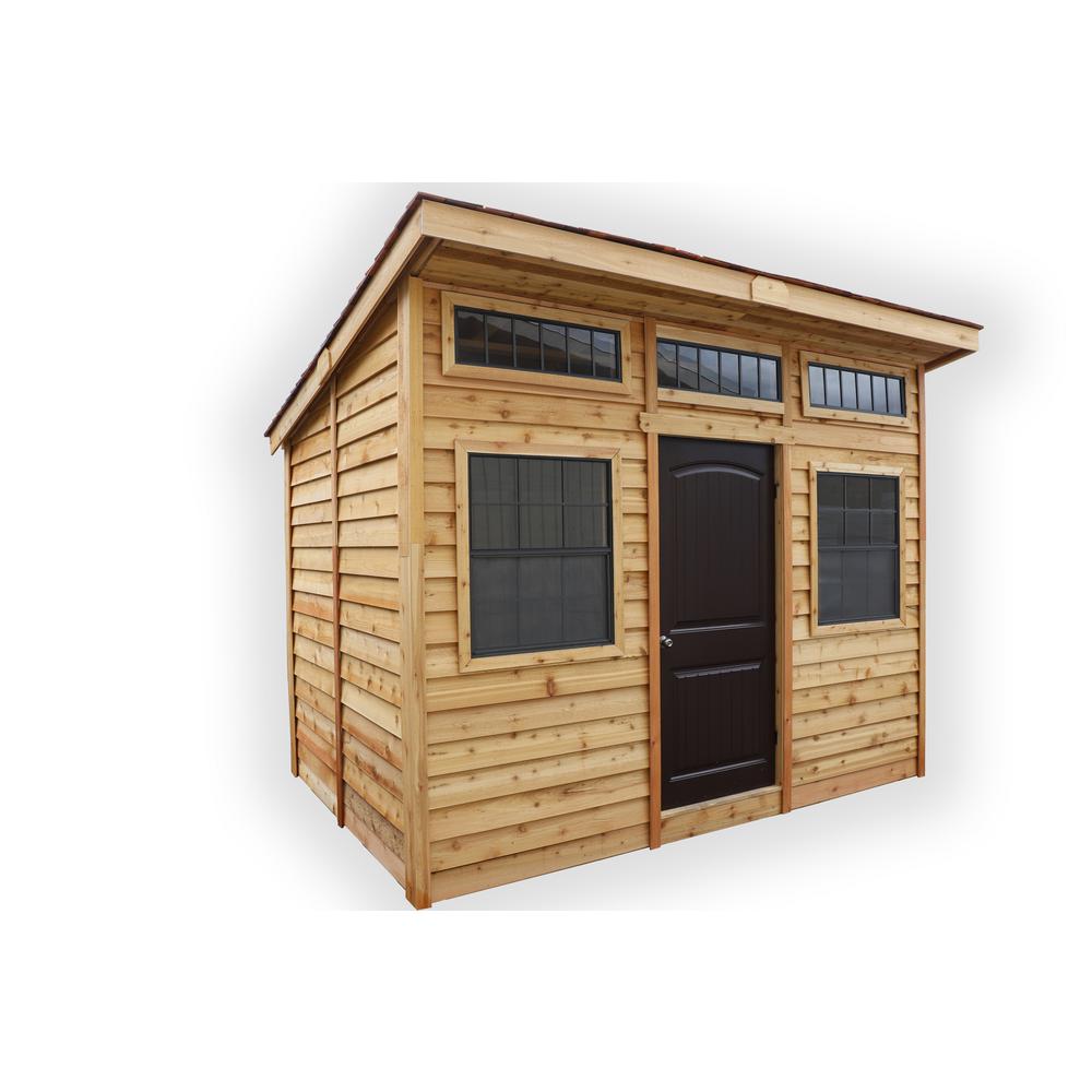 Outdoor Living Today 12 ft. x 8 ft. Studio Garden Shed