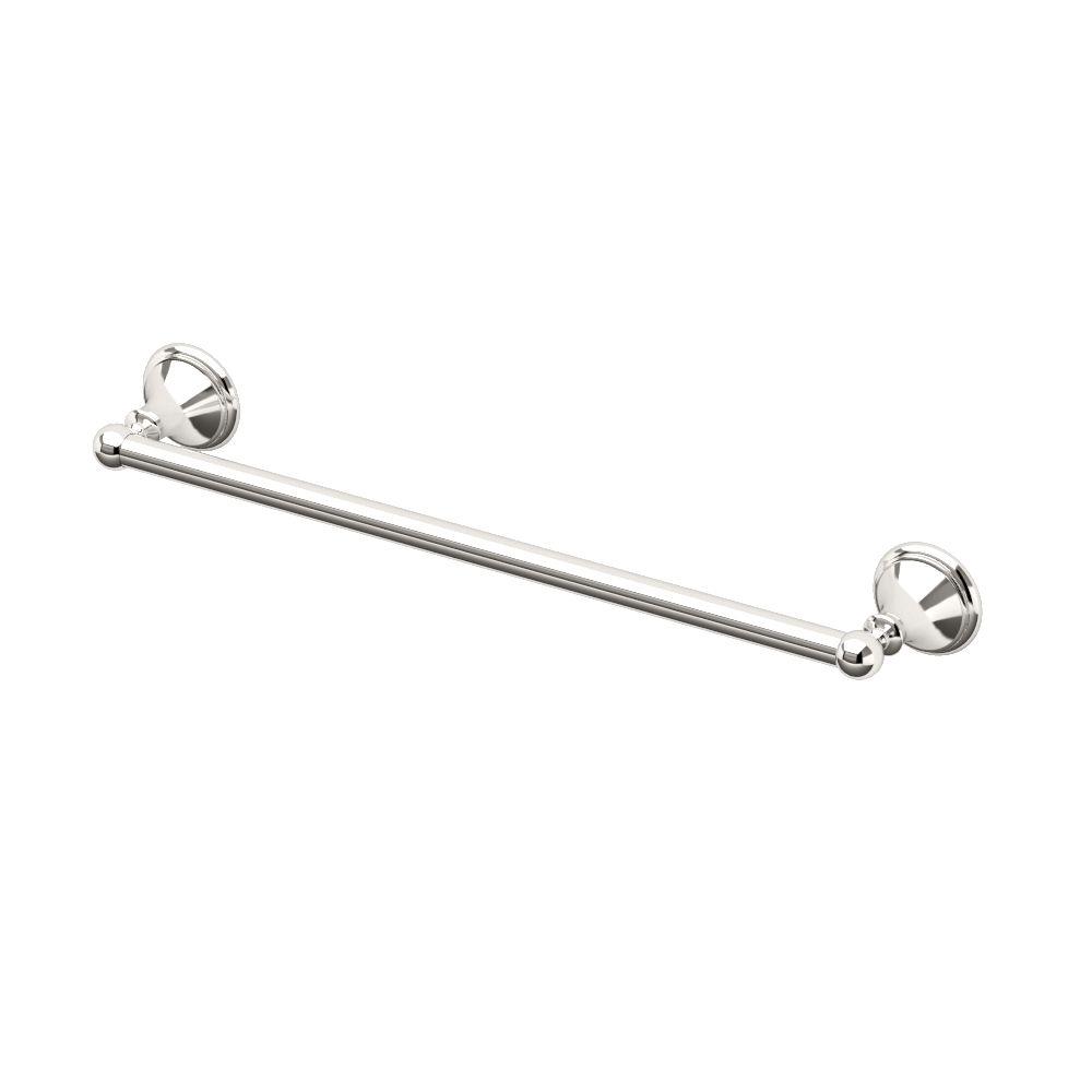 Gatco Laurel Ave 18 In. Towel Bar In Polished Nickel-4581 - The Home Depot