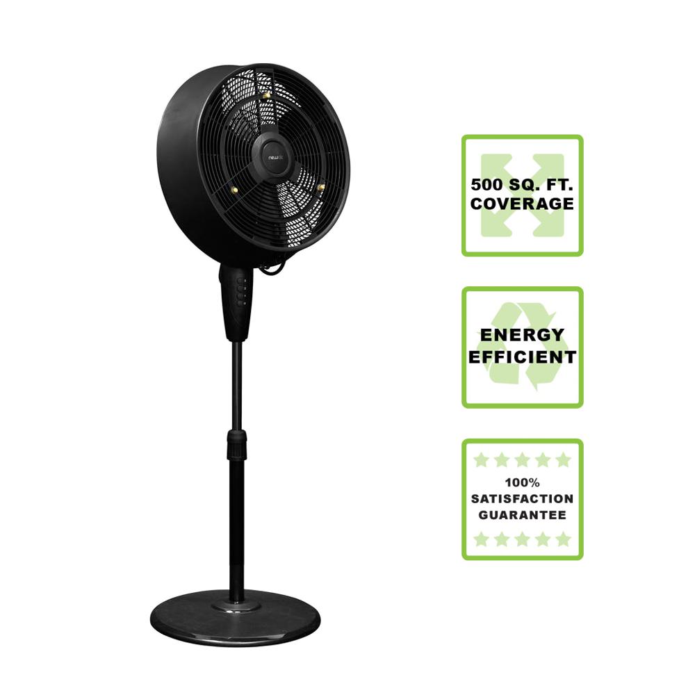 NewAir 18 in. 3Speed Oscillating Outdoor Misting FanAF520B The