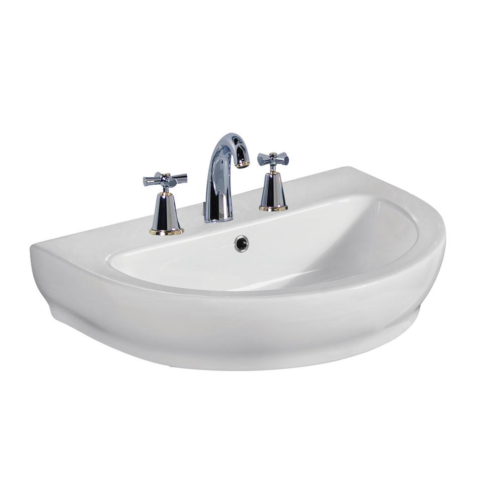 Barclay Products Harmony 800 311/2 in. Wall Hung Sink in White4