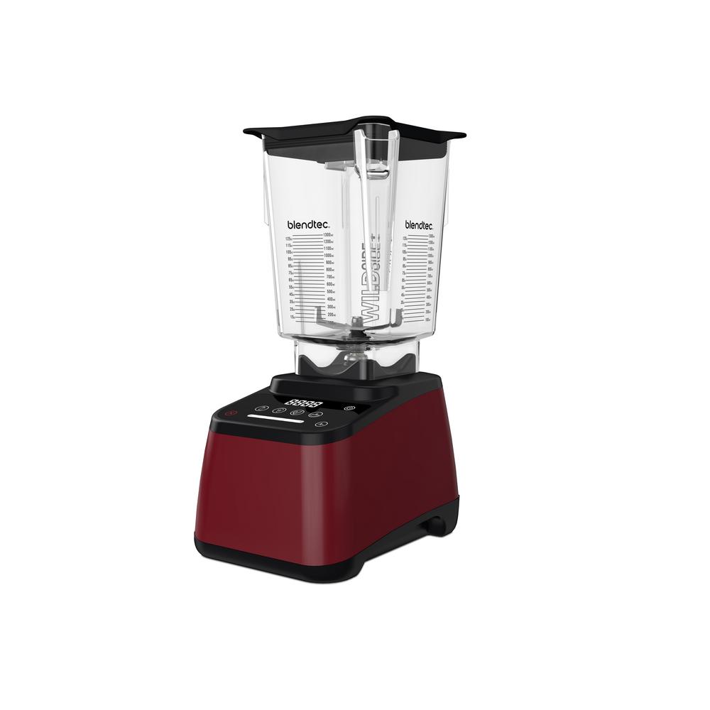 Blendtec Designer 625 Pomegranate Blender with WildSide Plus-DD28PA04EA