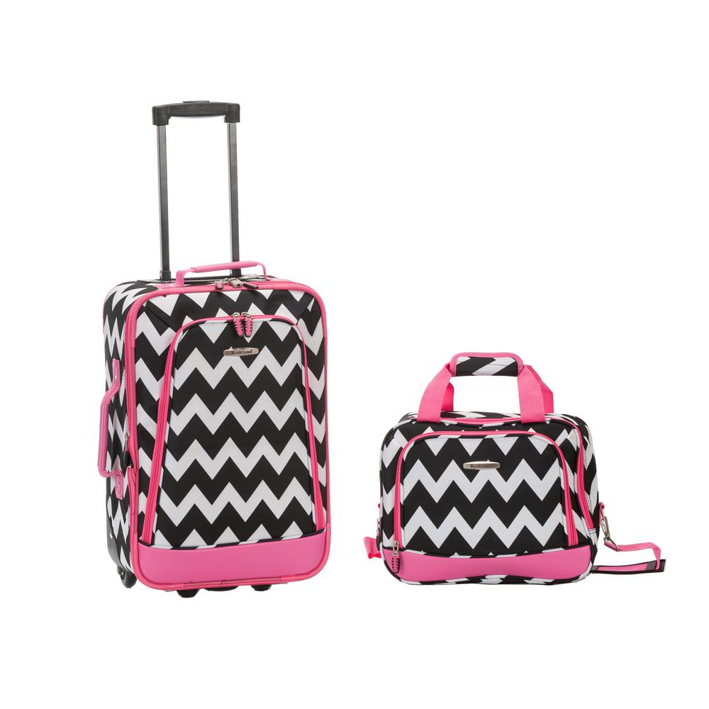 Rockland Rockland Rio Expandable 2Piece Carry On Softside Luggage Set