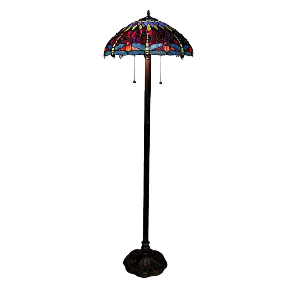Warehouse of Tiffany - Floor Lamps - Lamps - The Home Depot Warehouse of Tiffany - Floor Lamps - Lamps - The Home Depot
