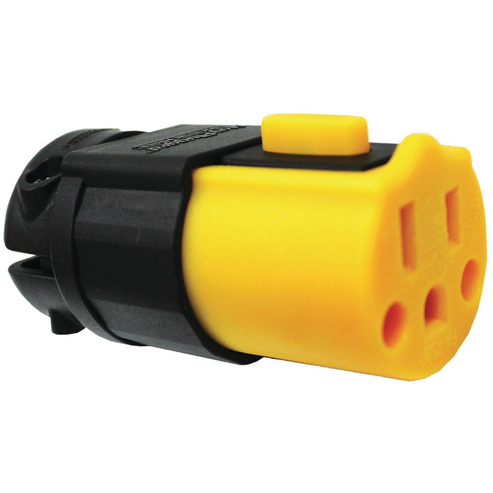 Unbranded 15 Amp Stay Plugged Cord Replacement End 630 15areplend The Home Depot