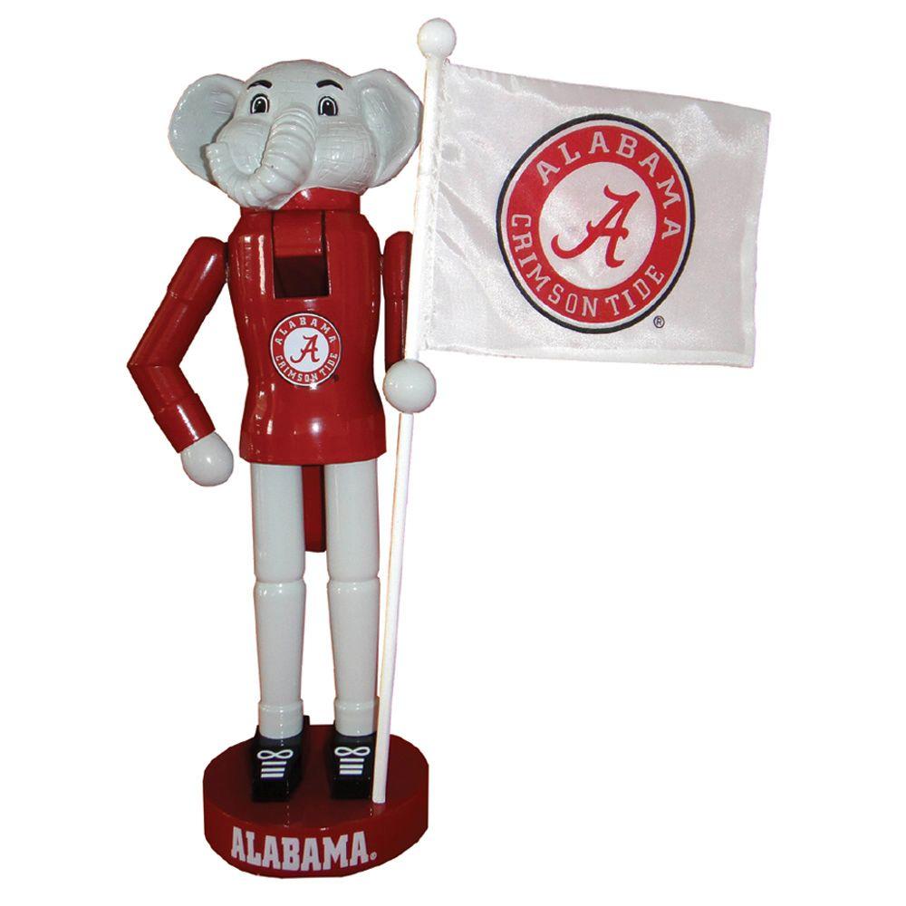 Santa's Workshop 12 in. Alabama Mascot Nutcracker with Flag-ALC092 ...