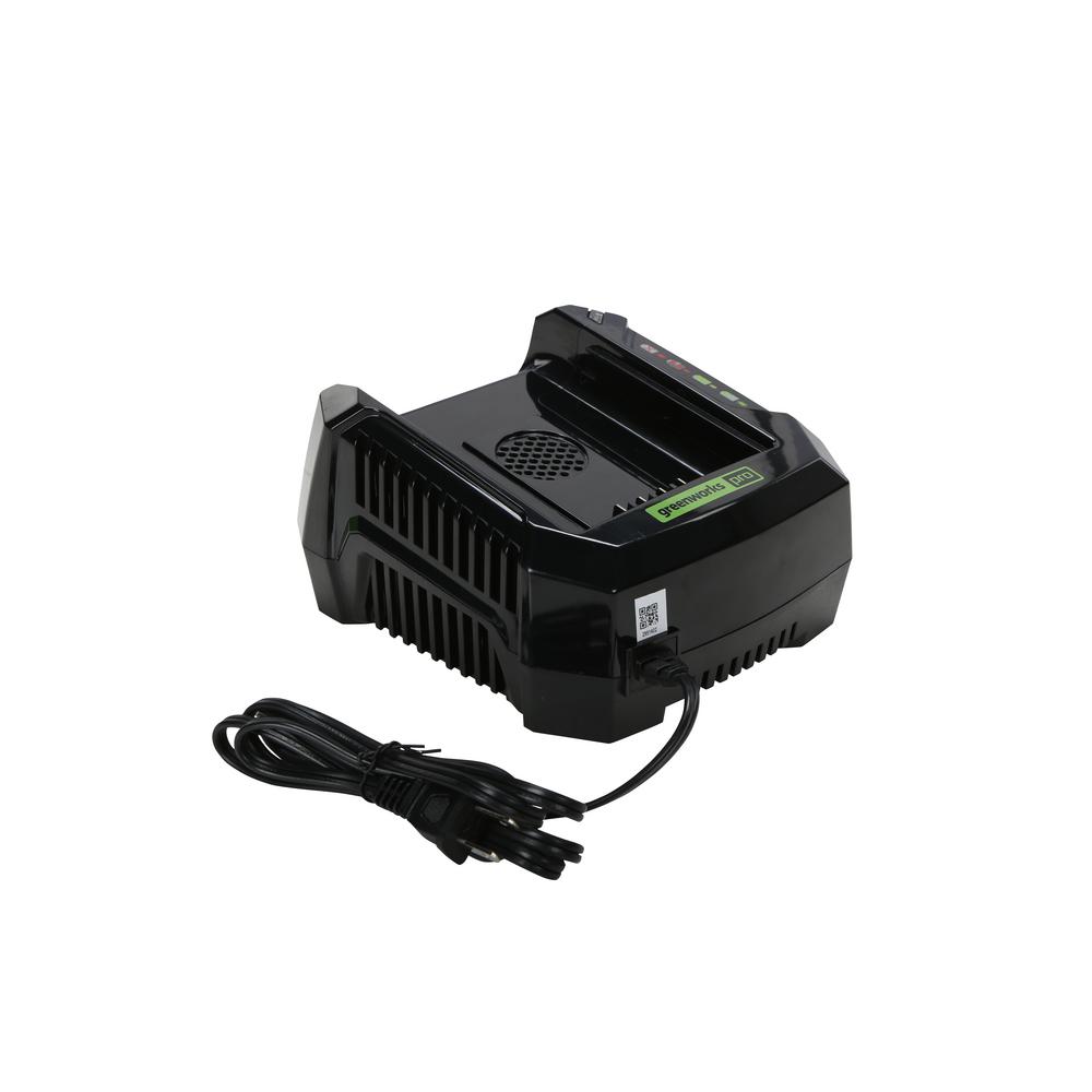 Greenworks PRO 60-Volt 6 Amp Rapid Battery Charger-CH60R00 - The Home Depot