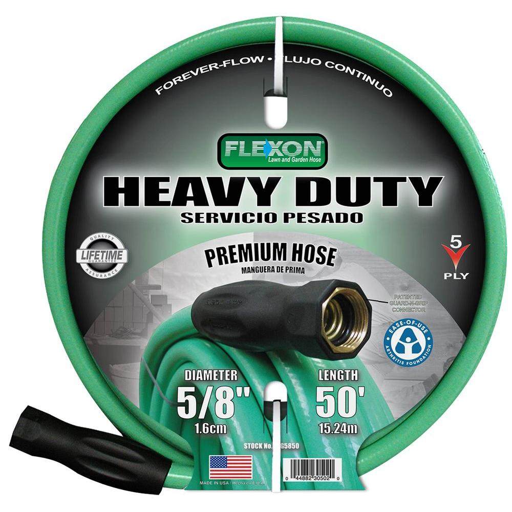 WATERWORKS 5/8 in. Dia x 50 ft. Medium Duty Water HoseWWT4058050 The