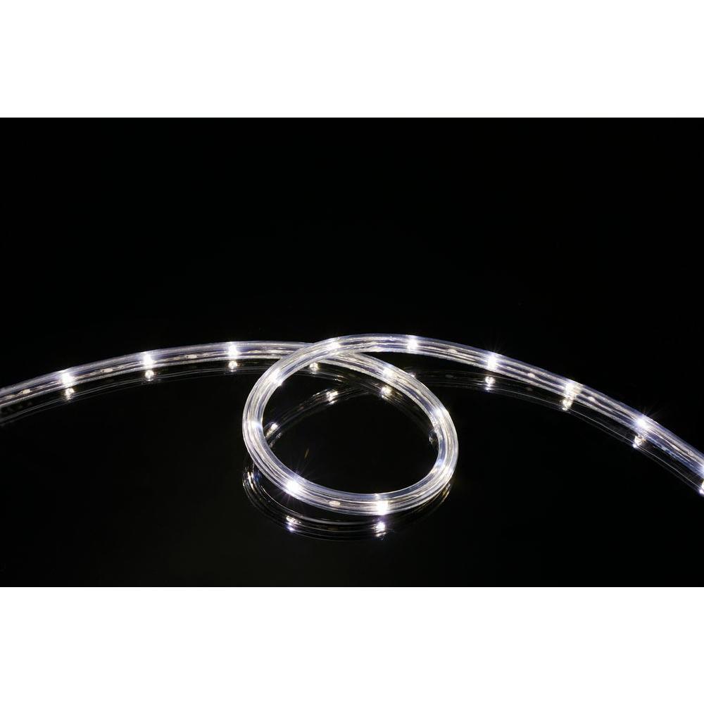 Cool White Rope Lights The Home Depot Daylight All Occasion Indoor Outdoor Led Rope Light 360 Directional Shine Decoration
