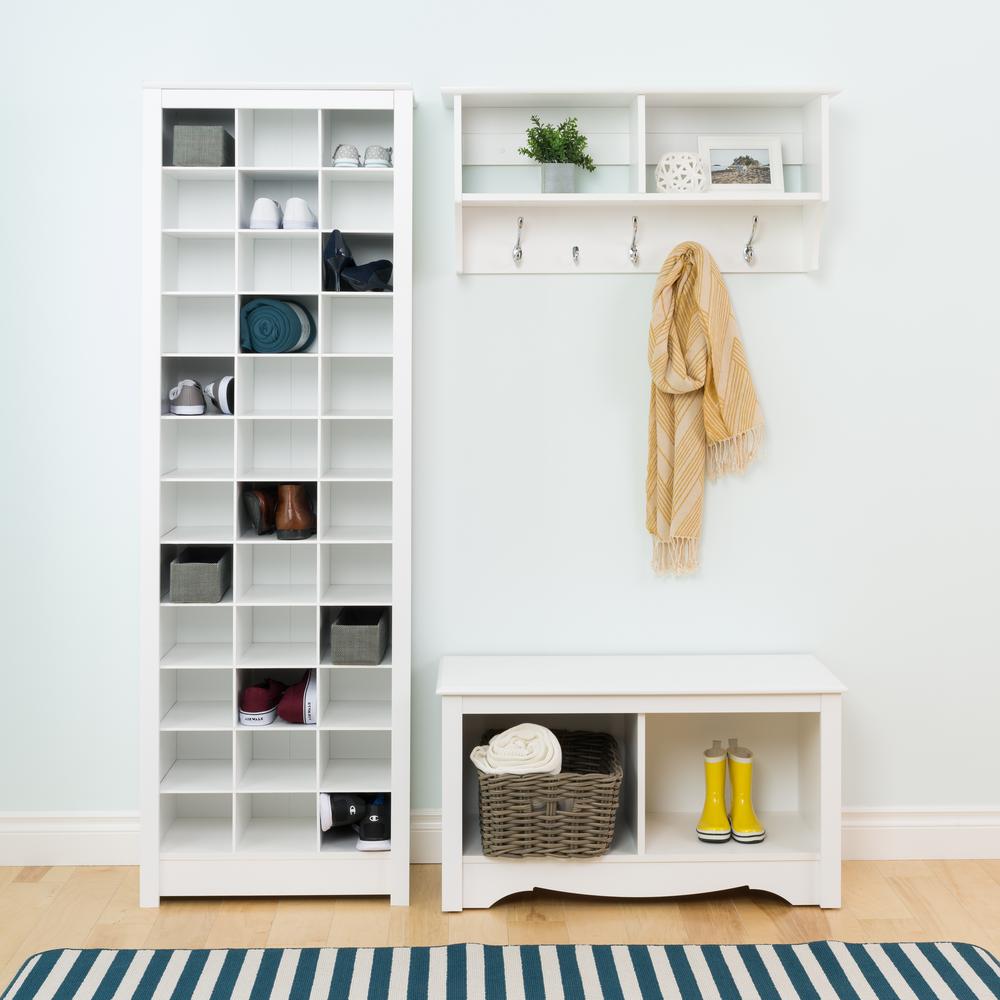 Prepac White E Saving Shoe Storage Cabinet Wusr 0009 1 The Prepac White E Saving Shoe Storage Cabinet Wusr 0009 1 The Home Depot