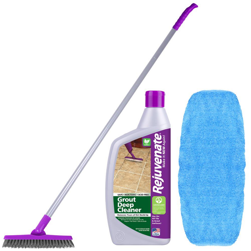 Rejuvenate Tile & Grout Cleaner KitRJ16DCKIT The Home Depot