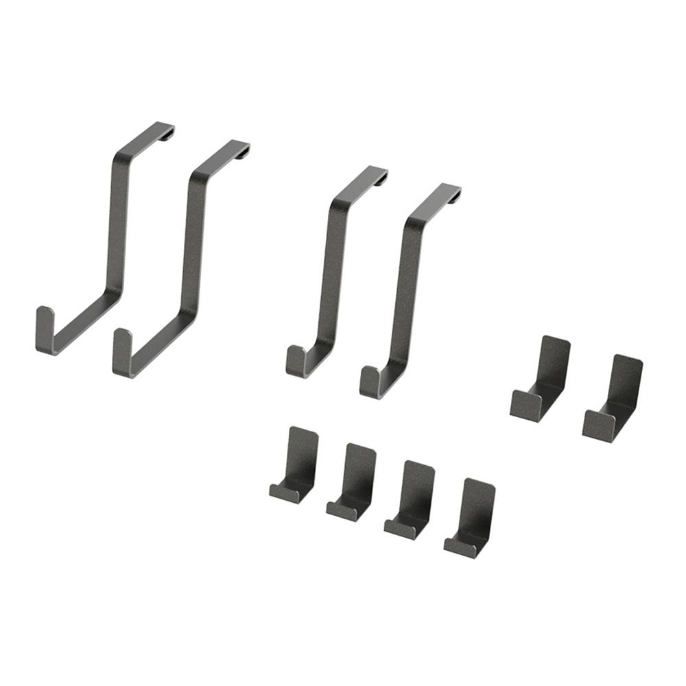 Gray Less Than 12 Ceiling Storage Racks Garage Shelves