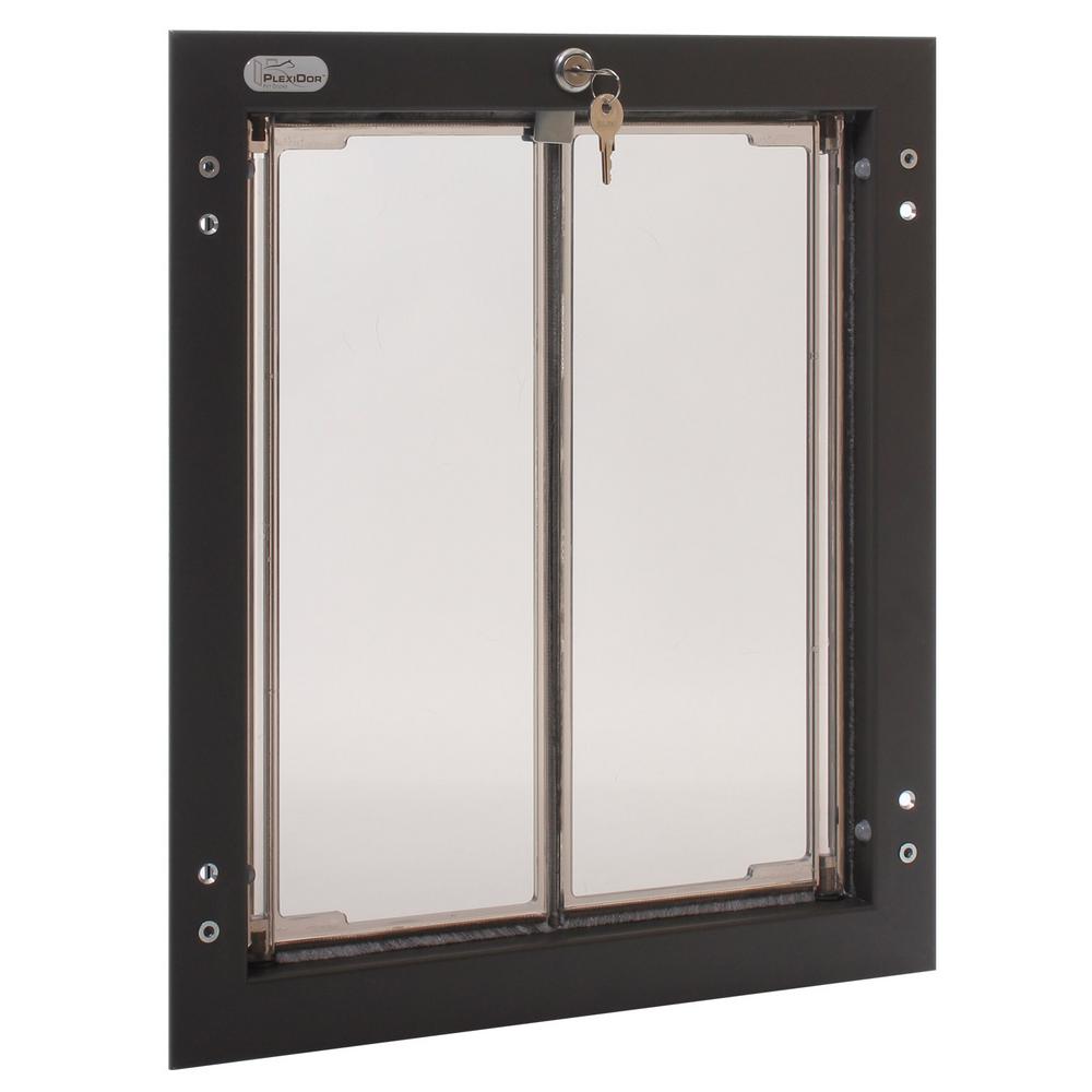 Pet Doors Exterior The Home Depot Door Mount White Large Dog