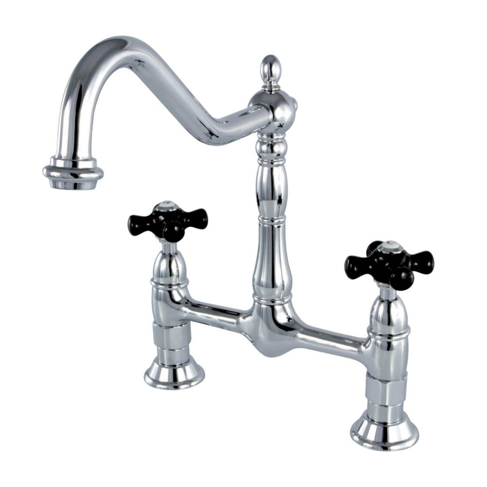 bridge faucet with cross handles        <h3 class=