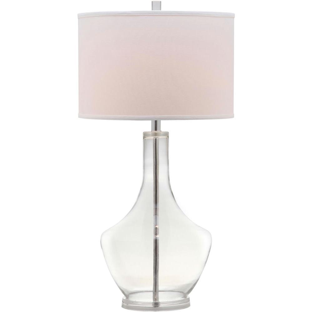 glass urn table lamp