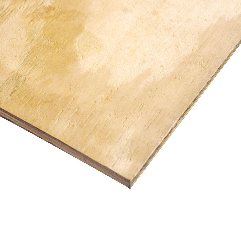 3/4 in. x 4 ft. x 8 ft. CDX Pine Plywood-1060 - The Home Depot