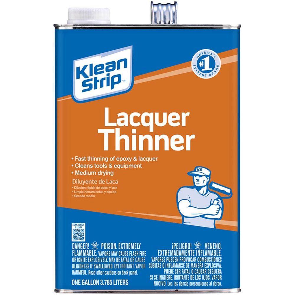 KleanStrip 1 gal. Lacquer ThinnerGML170 The Home Depot