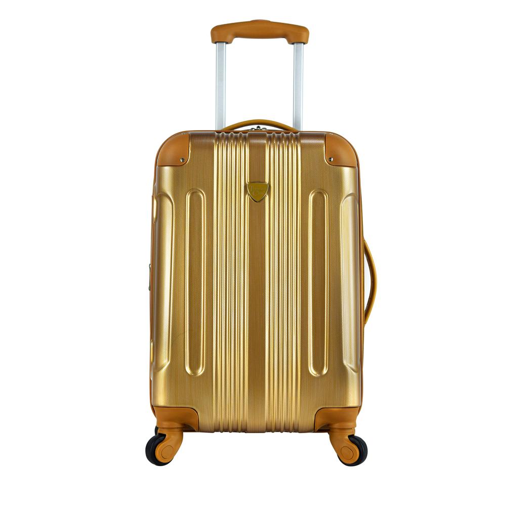 metal carry on suitcase