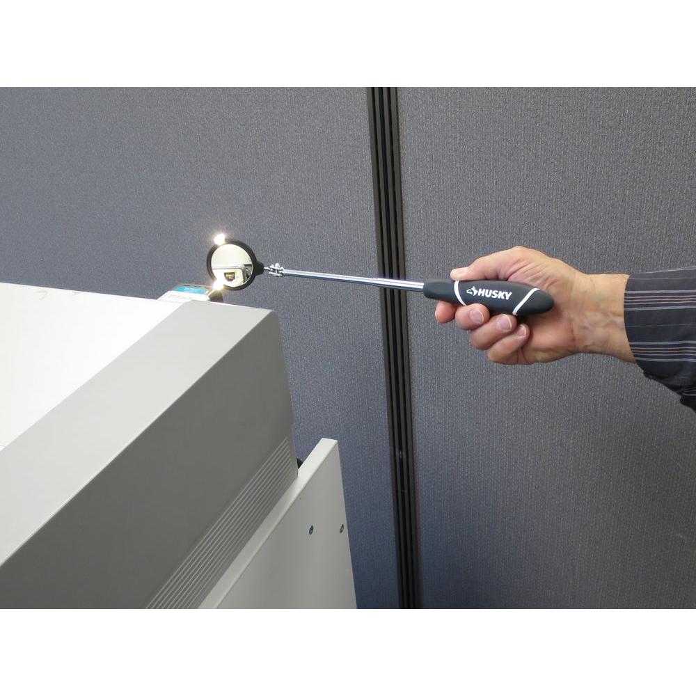 for Master Mechanic Telescopic 1 1//4/" Round Mirror Inspection Tool