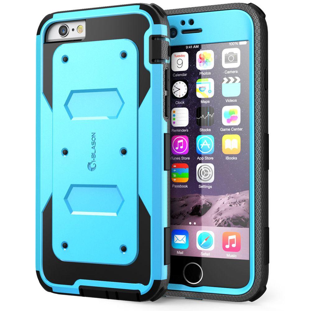 Unbranded I Blason Armorbox Full Body Protective Case For Apple Iphone 6 6s Plus 5 5 Case Blue Iphone6 5 5 Armorbox Blue The Home Depot