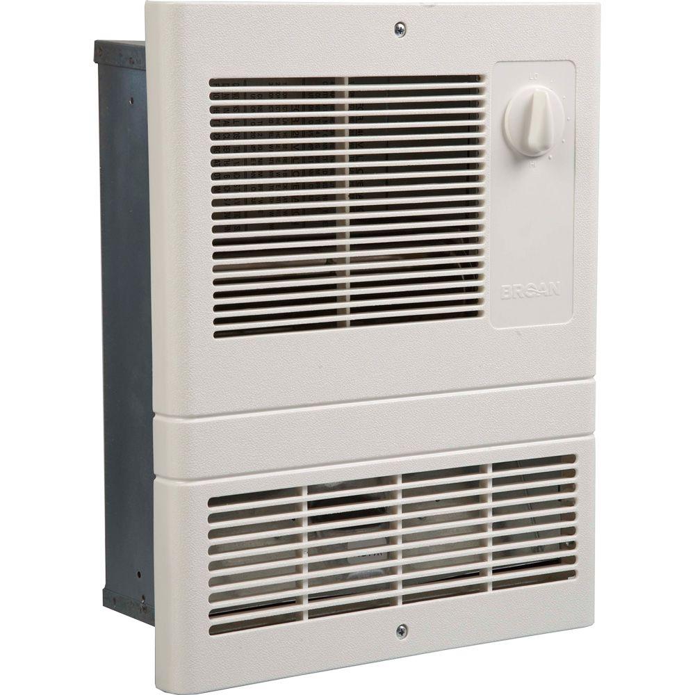 Broan 1500-Watt High Capacity Fan-Forced Wall Heater-9815WH - The Home ...