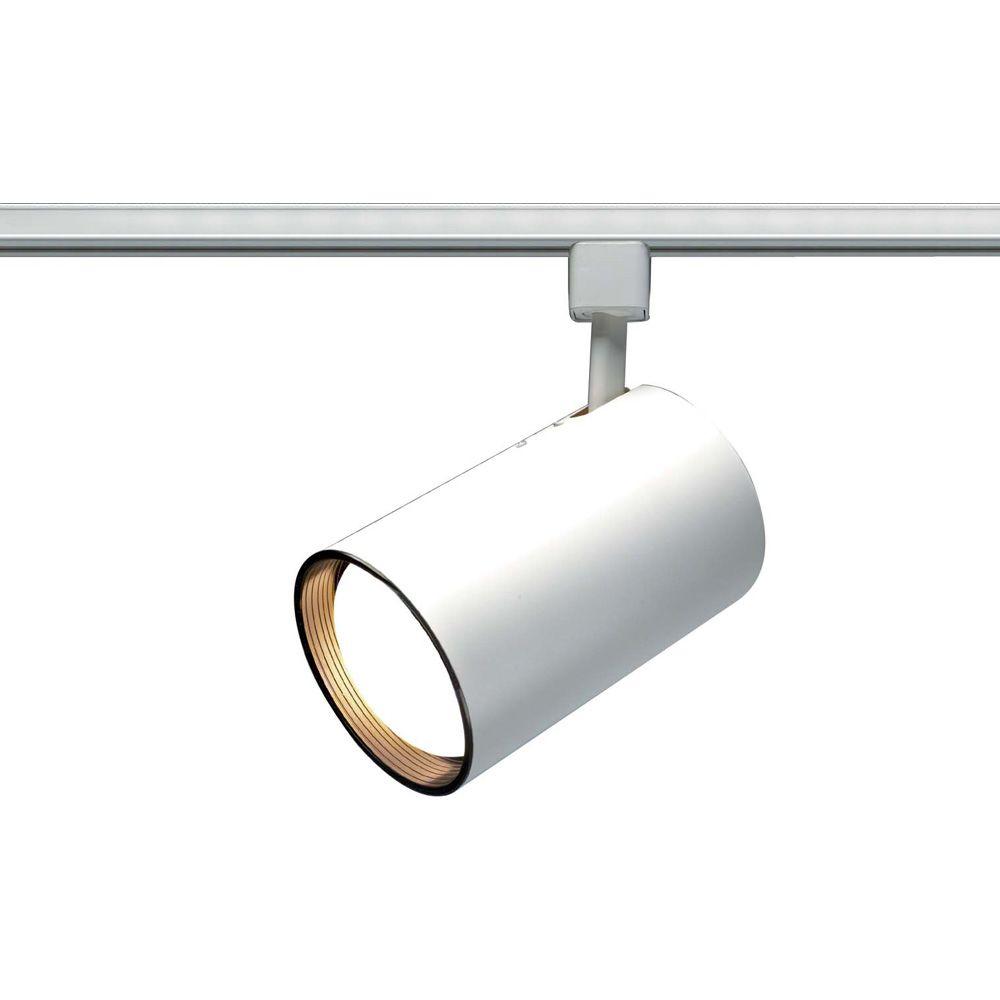 Glomar 1 Light White Incandescent Track Lighting Head Glomar 1 Light White Incandescent Track Lighting Head