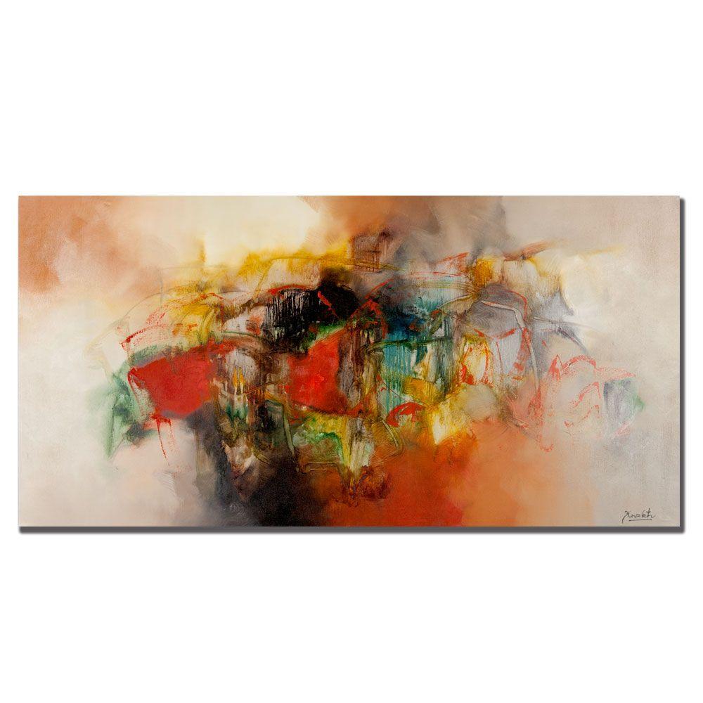 Trademark Fine Art 24 In X 47 Abstract Vi Canvas Ma063 Abstract Vi Canvas Art