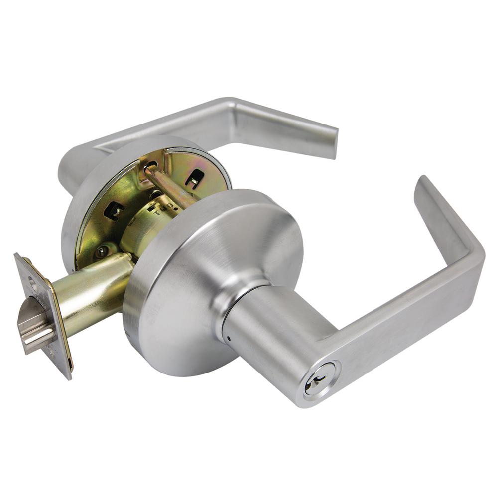 Us Lock 3000 Classroom Lever Lockset Us26d Dull Chrome Grade 1