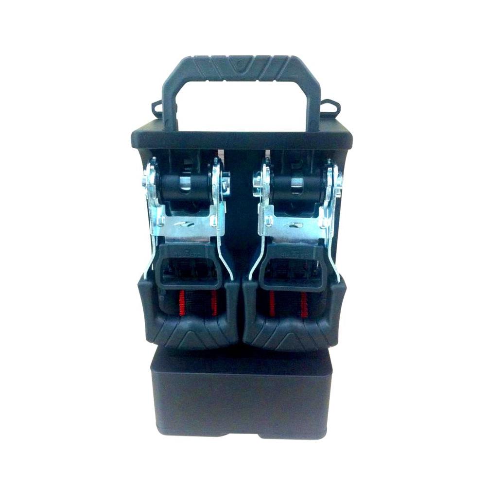 Husky 16 ft. x 11/2 in. Ratchet TieDowns (2Pack)FH0942 The Home Depot