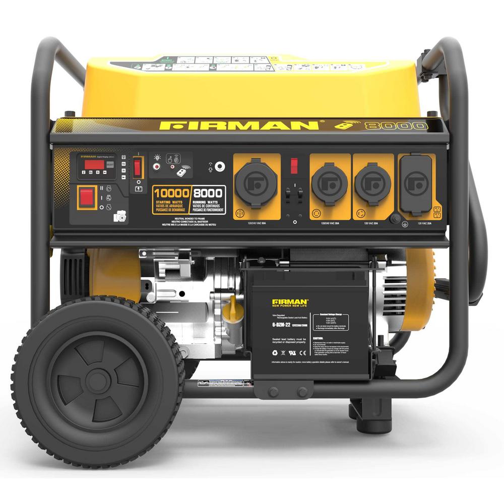 Firman Power Equipment Performance Series 8000-Watt/10000-Watt Gas