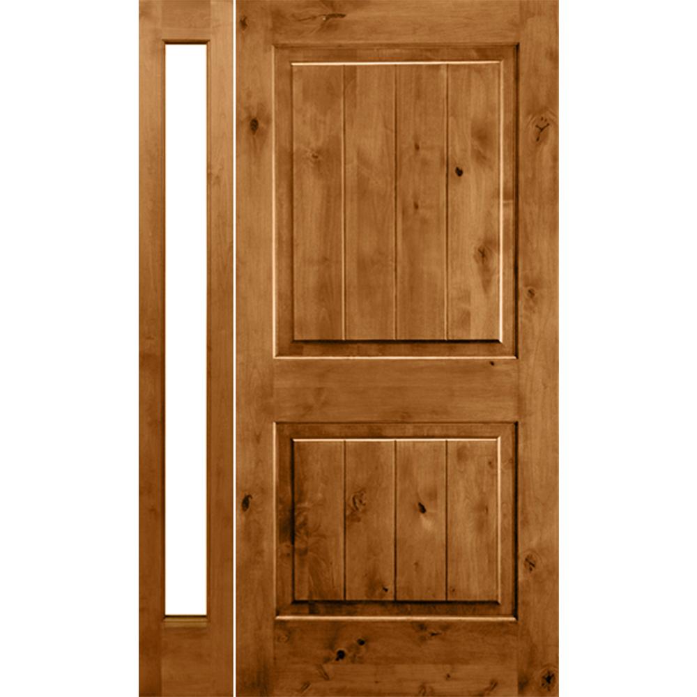 Rustic Wood Doors Front The Home Depot 56