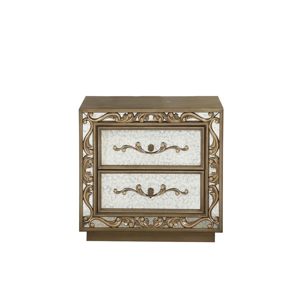 Gold Nightstands Bedroom Furniture The Home Depot