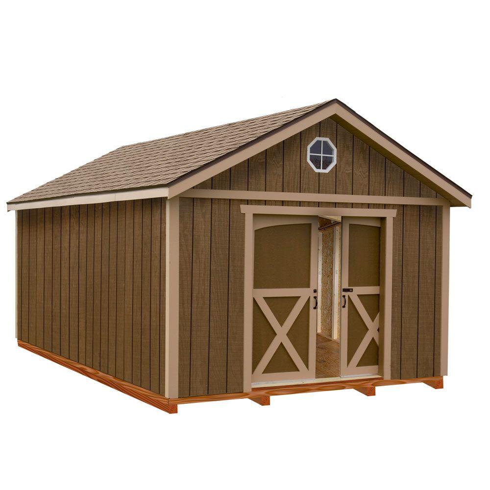 Best Barns North Dakota 12 ft. x 16 ft. Wood Storage Shed Kit with Floor... by Best Barns