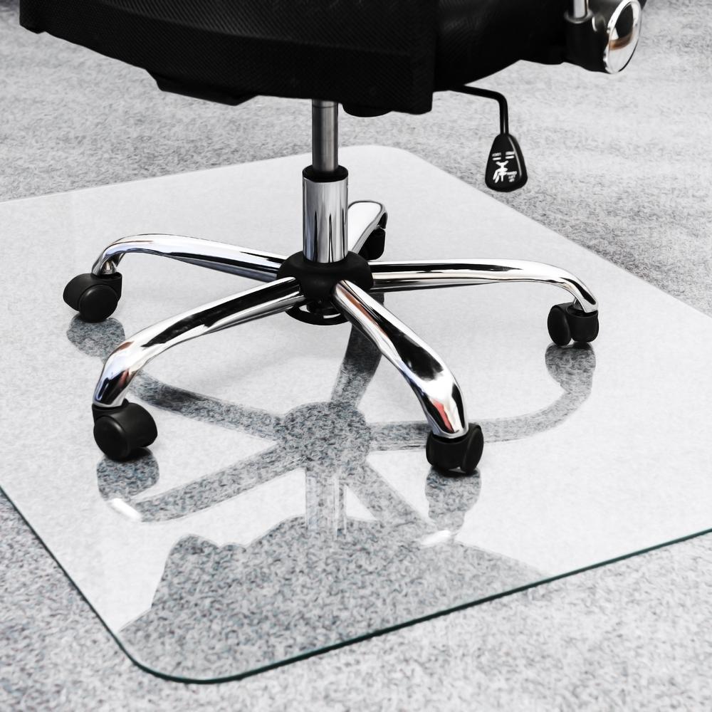 Heavy Duty Gl Chair Mat For Hard Floors Carpets 48 In X 60 Chair Mat For Hard Floors Carpets