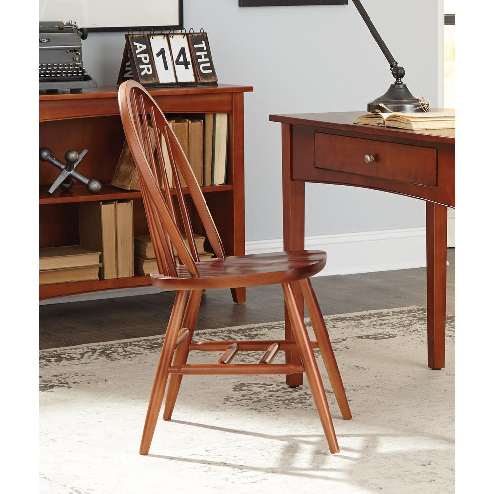 Alaterre Furniture Links Cherry Wood Bow Back Office Chair Ab4001600 Alaterre Furniture Links Cherry Wood Bow Back Office Chair
