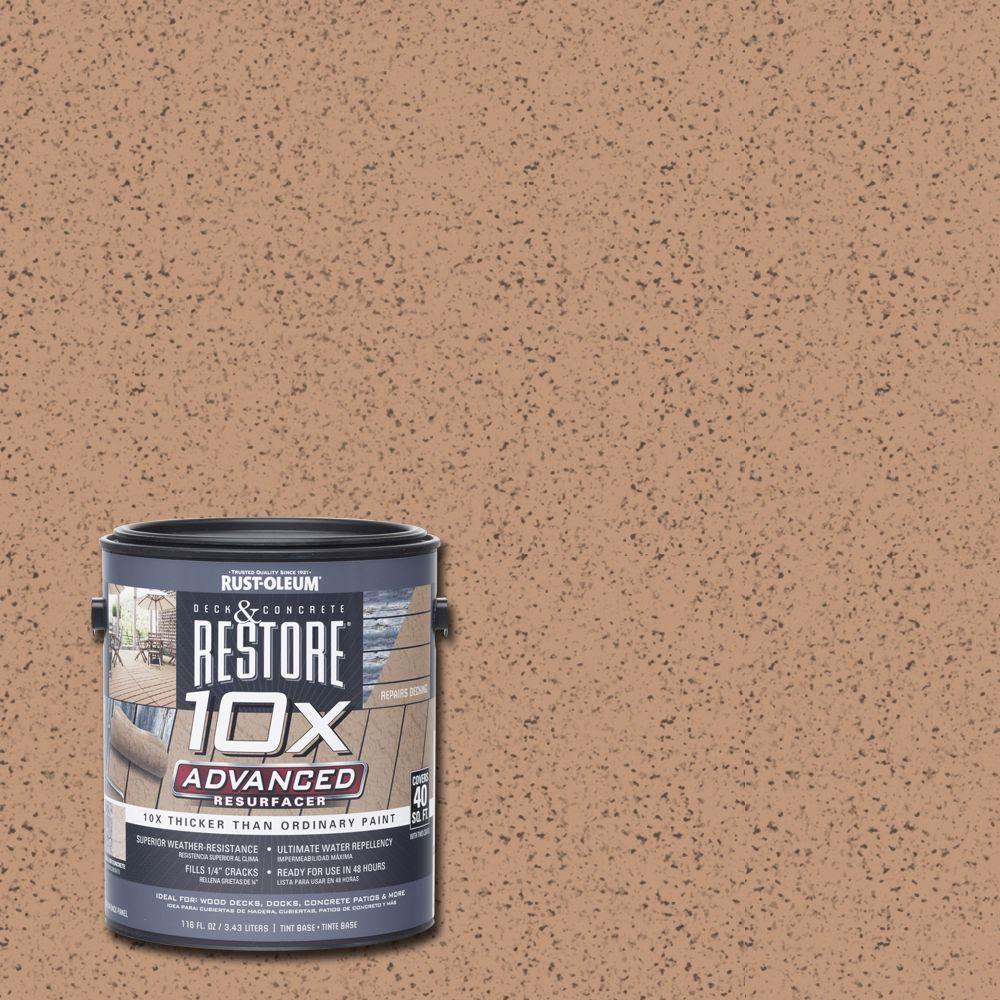 RustOleum Restore 1 gal. 10X Advanced Buckskin Deck and Concrete