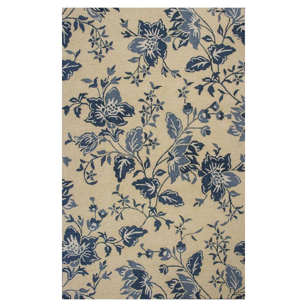 Nourison Brisbane Shag Cream 5 ft. x 7 ft. Area Rug201768 The Home Depot