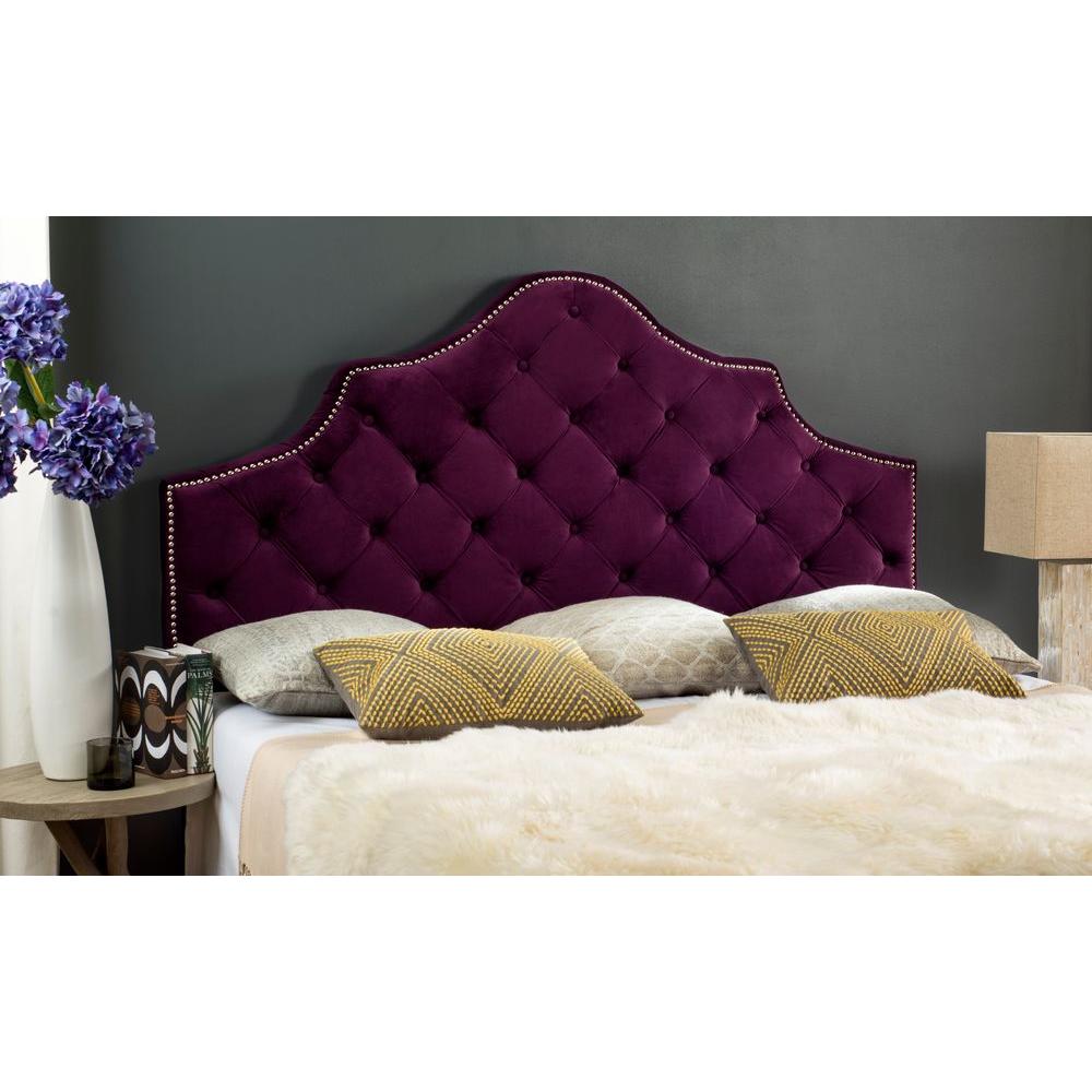 Purple Beds Bedroom Furniture The Home Depot